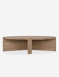 Noora Oval Coffee Table In 2020 Oval Coffee Tables Coffee Table Wooden Coffee Table