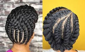 This natural hairstyle is a combination of twist cornrows and regular twists. Natural Hair Twist Styles For Long And Short Hair Yen Com Gh