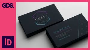 Your business card is often the initial interaction people have with your brand, so it's important to make a good first impression. Create A Business Card In Adobe Indesign Ep7 15 Multimedia Design Course Print Youtube