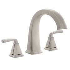 Glacier Bay Mason 2 Handle Deck Mount Roman Tub Faucet In Brushed Nickel 67416 3c04 The Home Depot Cheap bathtub faucets, buy quality home improvement directly from china suppliers:matte gappo bathtub faucet rain shower black faucet bathtub faucet tap wall bathroom shower black waterfall shower faucet dual handle bathtub mixer tap with handshower waterfall bath shower set.