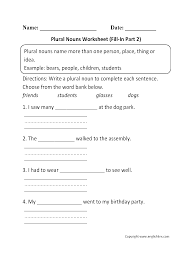 We have a dream about these irregular plural nouns worksheet 2nd grade photos collection can be a hint for you, deliver you more samples and most important: Nouns Worksheets Singular And Plural Nouns Worksheets
