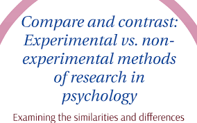 Phthisis, phthisis pulmonalis, consumption, great white plague: Compare And Contrast Experimental Vs Non Experimental Meth By Katie Cartwright