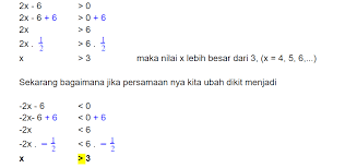We did not find results for: Persamaan Linear Dan Pertidaksamaan Linear Satu Variabel