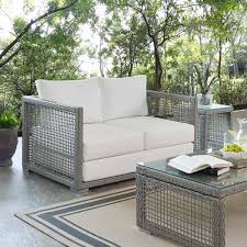 Modway Aura Outdoor Patio Wicker Rattan Loveseat Multiple Colors Walmart Com In 2020 Outdoor Loveseat Rattan Loveseat Outdoor Sofa