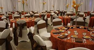 8 10 I D Like To Be Able To Use Pumpkins As Decorations And Don T Think That S Such A Great Ide Orange Wedding Colors Table Linen Rentals Wedding Table Linens
