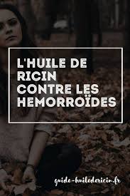 epingle sur huile de ricin l essentiel
