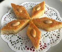 1 1/2 cups almond flour or almond meal, 1/2 cup semolina flour, 3/4 teaspoon baking powder, 1/2 teaspoon kosher salt, 3/4 cup (1 1/2 sticks) unsalted butter, room temperature, 1 cup plus 2 tablespoons sugar, 1 teaspoon finely. Basbousa Baked Semolina Cake In Sugar Syrup 11 Steps With Pictures Instructables