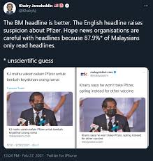 View the daily youtube analytics of khairy jamaluddin and track progress charts, view future predictions, related channels, and track khairy jamaluddin. Khairy Jamaluddin Pointed Out The Misleading Headline By Malaysiakini Malaysia