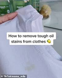 To remove grease or oil stains from your workwear, you'll need to use a common household cleaner, like dish detergent, baking soda, or cornstarch, along with a little bit of time and effort. Freedomroo How To Remove Tough Oil Stains From Your Clothes Organised Mum Shares Her Simple Method Australiannewsreview