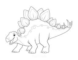 About stegosaurus dinosaurs coloring page. 128 Best Dinosaur Coloring Pages Free Printables For Kids