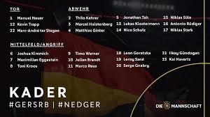 Plus tips and tricks for how to memorize german numbers. Official Germany National Team Squad Numbers For The Upcoming Games