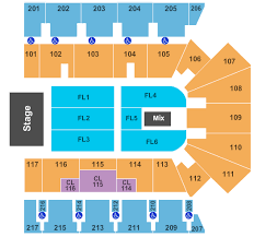 American Bank Center Seating Charts For All 2019 Events