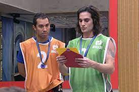 Gilberto e fiuk vencem prova do anjo fanta guaraná (globo) Bbb 21 Gilberto E Fiuk Sao O Anjo Da Semana Rodolffo E Caio Recebem Monstro 03 04 2021 Bbb21 F5
