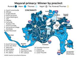 Cincinnati hotels and cincinnati guide with cincinnati maps, top attractions, room reservations and hotel deals at a wide range of the best cincinnati hotels. Ohio Primary Precinct Map Shows Where Pureval Was Strong