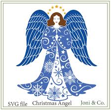 Download Christmas Angel Svg Angel Printable Svg Printable Christmas Etsy