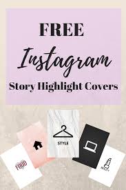 I tried the old trick by changing the url of the image but instagram fixed it so if you try to change the size it will say access denied. 5 Free Instagram Story Highlight Covers Perfect For Bloggers