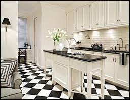 Kitchen Overhaul 10 Must Have S White Kitchen Tiles Black White Kitchen White Kitchen Floor