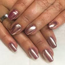 Pink Chrome Cnd Shellac Nails Nails Chrome Nails Cnd Shellac Nails
