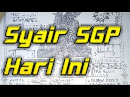 Syair Sgp Hari Ini Tanggal 18 Juli 2020 Jbr Putra Bali Youtube