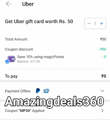We did not find results for: Amazing Deals 360 On Twitter Magicpin Specific Users Free Uber Gift Card Worth Rs 50 Open Magicpin App Search Uber Gift Card Select Rs 50 Voucher Use Code Mp50 Open Or