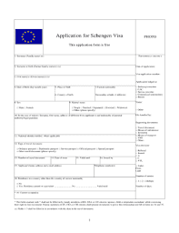 Spain Visa - Fill Online, Printable, Fillable, Blank | Pdffiller