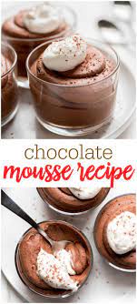 Chocolate Mousse Easy Showstopper Lil Luna Recipe Desserts Creamy Desserts Mousse Recipes