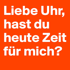 Oder du aktivierst einfach „ nicht stören  und liest die nachrichten , wenn du zeit hast. Liebe Uhr Hast Du Heute Zeit Fur Mich Post By Wichtel On Boldomatic