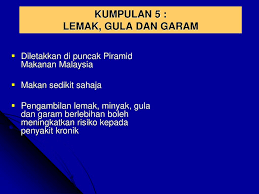 Perbedaan antara suatu lemak dan minyak, pada temperatur kamar lemak berbentuk padat dan minyak bersifat cair. Resepi Kehidupan Sihat Ppt Download
