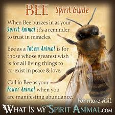 Bee Symbolism Meaning Spirit Totem Power Animal Bee Spirit Animal Animal Totem Spirit Guides Spirit Animal Totem