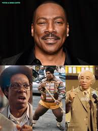 🔹Did you know: Eddie Murphy played three different characters in  Norbit(2007)--Norbit, Rasputia, and Mr Wong. To become Rasputia, he spent  up to 12 hours a day in makeup, using prosthetics and special