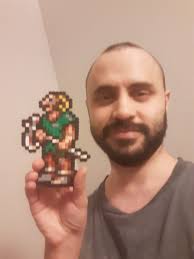 Hi! I'm a big fan of the third game but 2 is where it started <3 Using  Perler beads to make sprites. The adventure map sprites for creatures fits  the size of