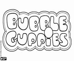 Maybe you would like to learn more about one of these? Bubble Guppies Logo Coloring Page Printable Game