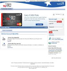 Find the best price on online purchases with capital one capital one ranked 5th out of 11 national card issuers in j.d. Union Plus Credit Card Login Make A Payment