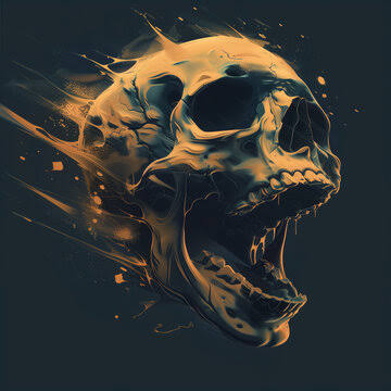 Screaming Skull" Images – Browse 1,465 Stock Photos, Vectors, and Video |  Adobe Stock
