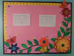 Floral Border For Bulletin Board School Decorations Bulletin Board Design Borders For Bulletin Boards