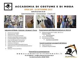 Negli anni ha firmato i costumi del film lulù, dove recitò anche. Accademia Costume E Moda Di Roma Open Day 22 Settembre 2012 09 30 18 30 No Stop Studio Dmoda