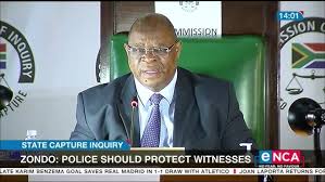 Start date aug 20, 2018. Police Should Protect Witnesses Zondo Youtube