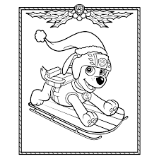 2400 x 3100 gif pixel. Kleurplaat Paw Patrol Kerst Novocom Top