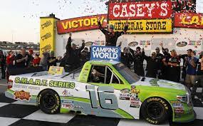 This was only his fourth start of the year on this series in the no. Brett Moffitt Claims Hometown Win In Nascar Truck Series
