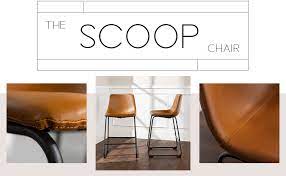 4 pcs cantilever dining chairs faux leather upholstered kitchen living room seat. Amazon Com Walker Edison Douglas Urban Industrial Faux Leather Armless Dining Chairs Set Of 2 Black Chairs