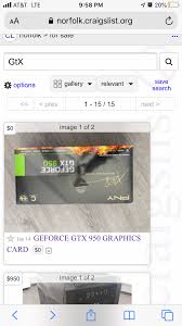 Craigslist provides local classifieds and forums for jobs, housing, for sale, services, local community, and events Weird Gtx 950 On Sale On Craigslist Graphics Cards Linus Tech Tips