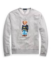 Sweat Polo Bear Preppy En Molleton Polo Ralph Lauren Sweat Homme Ralph Lauren Style Vestimentaire Homme Vetements Ralph Lauren
