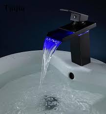 Kaufen sie led wasserhahn jetzt zum kleinen preis online auf lightinthebox.com! Messing Orb Fertigen Wasser Wasserhahn Led Badezimmer Basin Wasserhahn Wasserfall Wasserhahn Led Wasserhahn Torneira Mixer Faucet Waterfall Bathroom Basin Faucetbasin Faucet Aliexpress