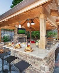 Outdoor Kitchen Ideas On A Budget Affordable Small And Diy Outdoor Kitchen Ideas Backyard Patio Designs Backyard Gazebo Backyard