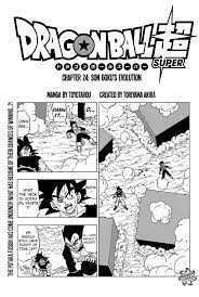Dragon Ball Super Chapter 24 Dragon Ball Super Manga Online Dragon Ball Super Manga Dragon Ball Dragon Ball Super