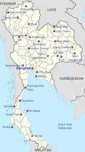 Nordthailand karte thailand map norden chiang mai, chiang rai, mae hong son. Kinderweltreise Ç€ Thailand Land