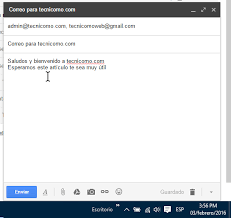 El mejor tracker gratuito de correo electrónico para gmail con más de 1.5 millones de usuarios activos. Como Crear Y Enviar Un Correo Electronico En Gmail Tecnicomo