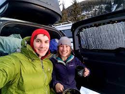 Alternatively, you can insulate the car with a space blanket. How To Camp In Your Car In Winter Bluebird Backcountry