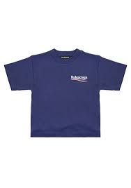 Shop over 480 top balenciaga t shirt and earn cash back all in one place. Unisex Kid Black T Shirt With Political Campaign Logo Balenciaga Kids Russocapri