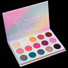 Colourpop Chasing Rainbows Eyeshadow Palette Review Swatches Rainbow Eyeshadow Rainbow Makeup Colourpop Eyeshadow